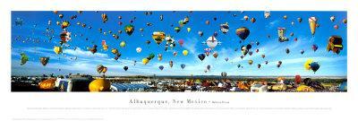 Albuquerque, New Mexico Balloon Festival-James Blakeway-Mounted Art Print