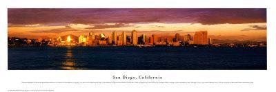 San Diego, California-James Blakeway-Art Print