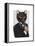 James Bond Cat-Fab Funky-Framed Stretched Canvas