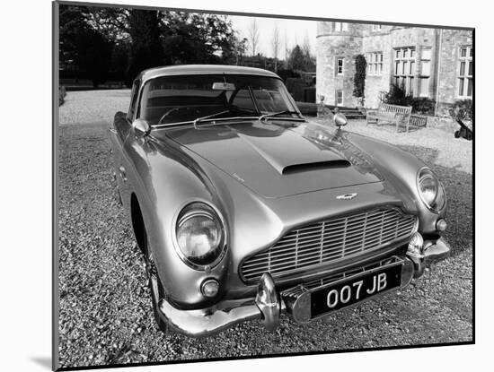 James Bond's Aston Martin DB5, Used in the Film Goldfinger-null-Mounted Photographic Print