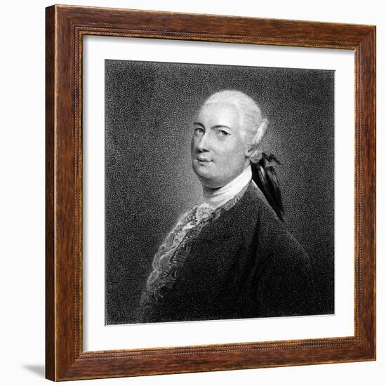 James Boswell-David Martin-Framed Art Print