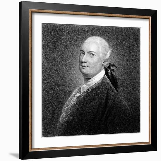 James Boswell-David Martin-Framed Art Print