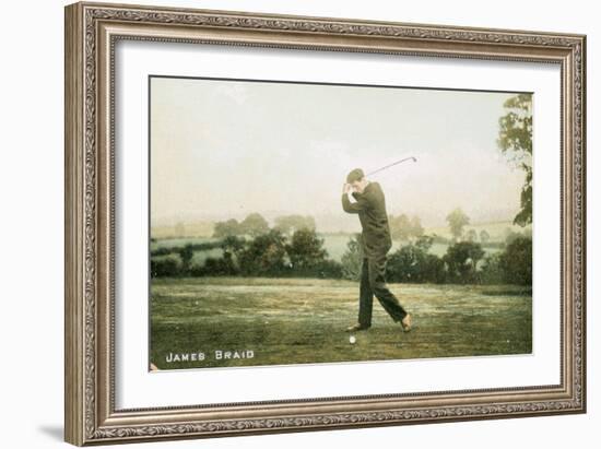 James Braid, Scottish golfer, c1910-Unknown-Framed Giclee Print