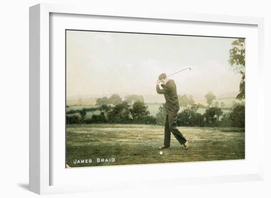 James Braid, Scottish golfer, c1910-Unknown-Framed Giclee Print