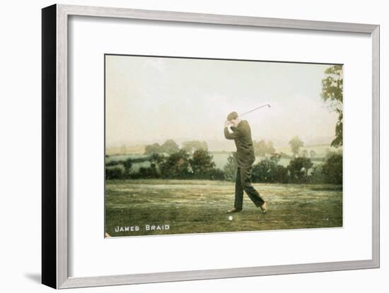 James Braid, Scottish golfer, c1910-Unknown-Framed Giclee Print