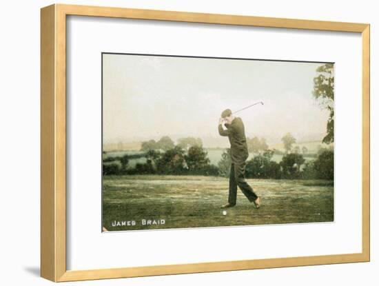 James Braid, Scottish golfer, c1910-Unknown-Framed Giclee Print
