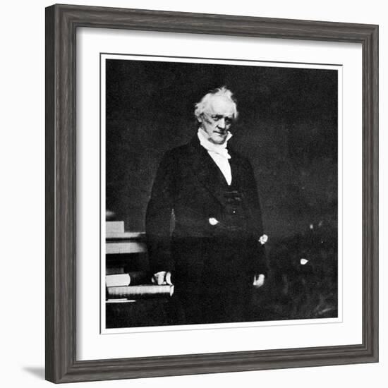 James Buchanan, 15th President of the United States, C1860-MATHEW B BRADY-Framed Giclee Print