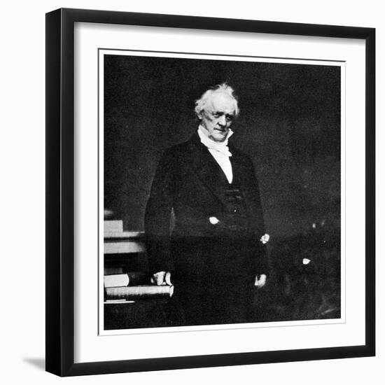 James Buchanan, 15th President of the United States, C1860-MATHEW B BRADY-Framed Giclee Print