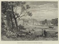 Hamilton Palace, Scotland, the Seat of the Duke of Hamilton-James Burrell Smith-Framed Giclee Print