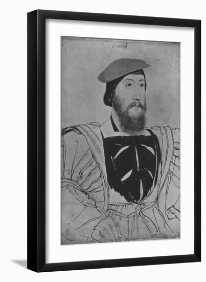 'James Butler', c1537 (1945)-Hans Holbein the Younger-Framed Giclee Print