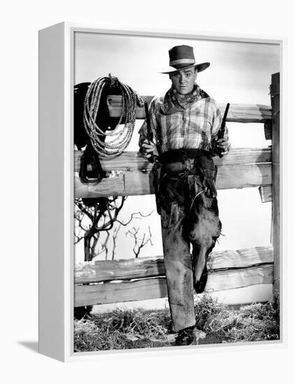 James Cagney. "The Oklahoma Kid" 1939, Directed by Lloyd Bacon-null-Framed Premier Image Canvas