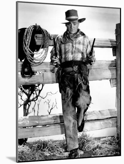 James Cagney. "The Oklahoma Kid" 1939, Directed by Lloyd Bacon-null-Mounted Photographic Print