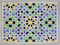 Mosaic Pavement in the Dressing Room of Sultana, Alhambra, from the Arabian Antiquities of Spain-James Cavanagh Murphy-Giclee Print
