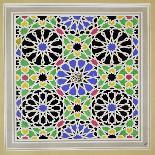 Mosaic Design from the Alhambra, from 'The Arabian Antiquities of Spain', Published 1815-James Cavanagh Murphy-Framed Giclee Print