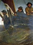 Deep Sea Fishing, 1864-James Clarke Hook-Framed Giclee Print