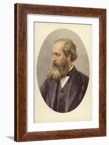 James Clerk Maxwell (1831-1879), Scottish Theoretical Physicist-null-Framed Giclee Print