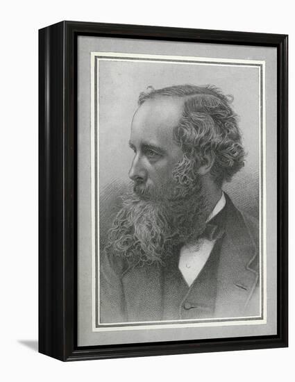 James Clerk Maxwell, Scottish Physicist-Science, Industry and Business Library-Framed Premier Image Canvas