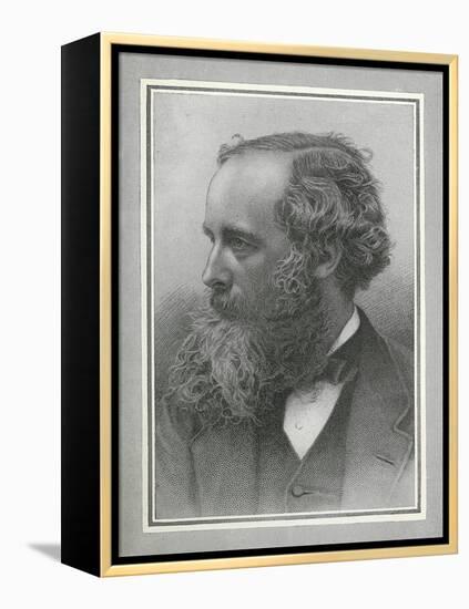 James Clerk Maxwell, Scottish Physicist-Science, Industry and Business Library-Framed Premier Image Canvas