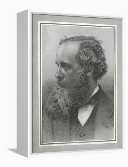 James Clerk Maxwell, Scottish Physicist-Science, Industry and Business Library-Framed Premier Image Canvas