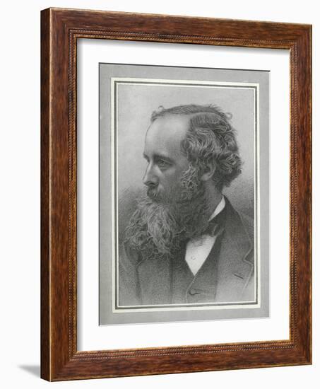 James Clerk Maxwell, Scottish Physicist-Science, Industry and Business Library-Framed Photographic Print