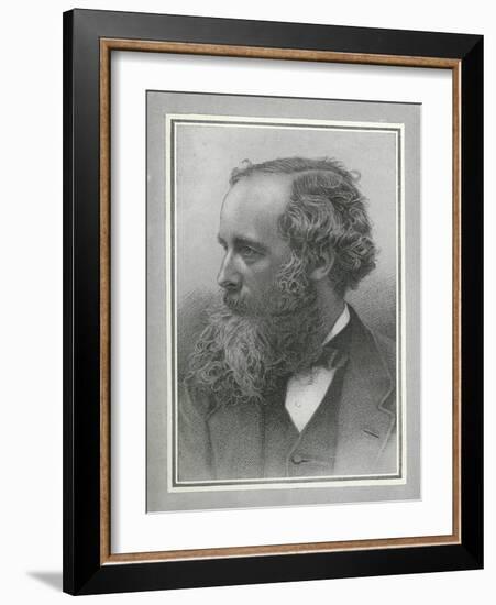 James Clerk Maxwell, Scottish Physicist-Science, Industry and Business Library-Framed Photographic Print