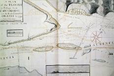 Map of the Province of South Carolina, c.1773-James Cook-Stretched Canvas