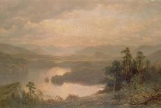 Moat Mountain and White Horse Ledge, Study, North Conway, New Hampshire, 1867 (Oil on Canvas)-James David Smillie-Giclee Print