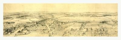 Vicinity of Boston, from Bunker Hill Monument, 1853, USA, America-James David Smillie-Giclee Print
