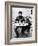 James Davis and His Pet Chimpanzee-Ralph Crane-Framed Photographic Print