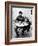 James Davis and His Pet Chimpanzee-Ralph Crane-Framed Photographic Print