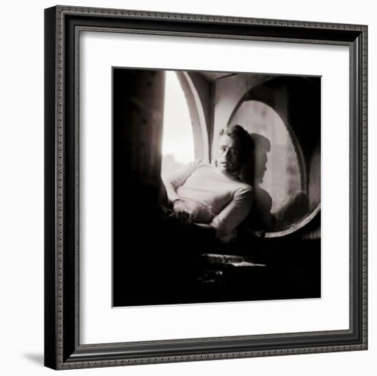 James Dean, New York, 1954-Roy Schatt-Framed Art Print