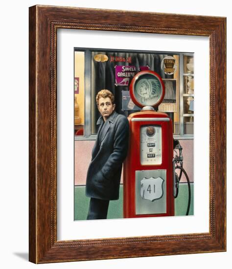 James Dean PG-Chris Consani-Framed Art Print