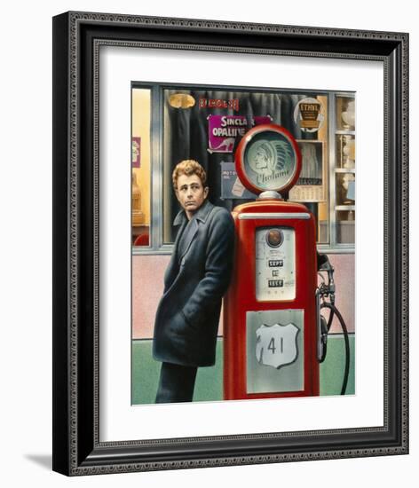 James Dean PG-Chris Consani-Framed Art Print