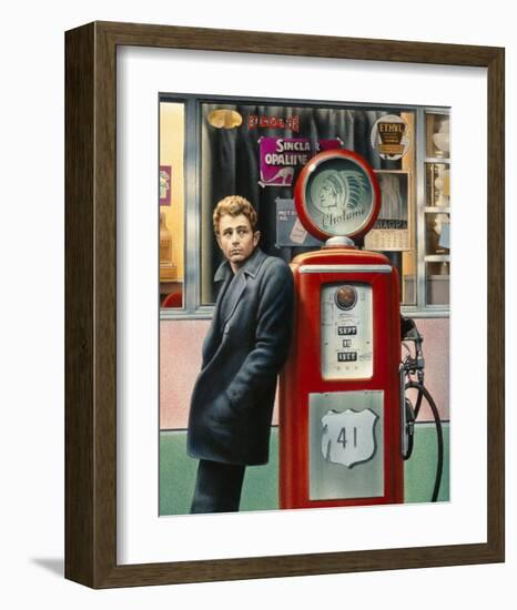 James Dean PG-Chris Consani-Framed Art Print