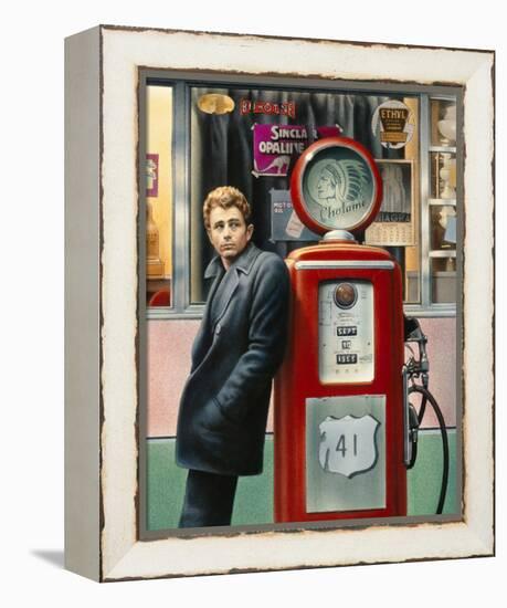 James Dean PG-Chris Consani-Framed Stretched Canvas