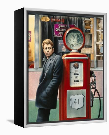 James Dean PG-Chris Consani-Framed Stretched Canvas