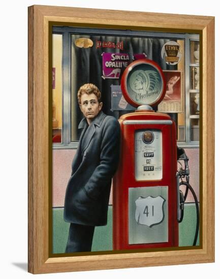 James Dean-Chris Consani-Framed Stretched Canvas