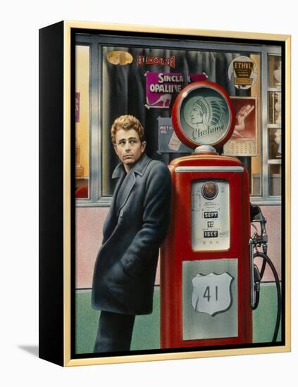 James Dean-Chris Consani-Framed Stretched Canvas
