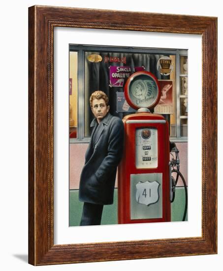 James Dean-Chris Consani-Framed Art Print