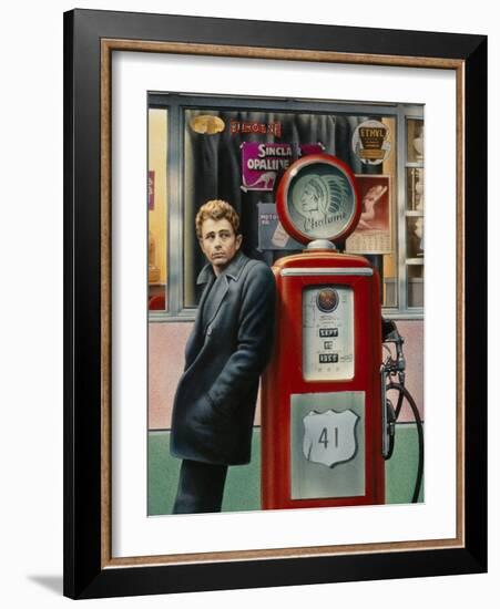 James Dean-Chris Consani-Framed Art Print