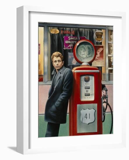 James Dean-Chris Consani-Framed Art Print