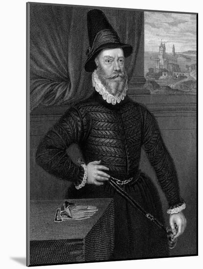 James Douglas, 4th Earl of Morton (C1525-158), 1824-R Cooper-Mounted Giclee Print