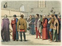 King Henry II of England Authorises Dermod to Levy Forces-James Doyle-Art Print