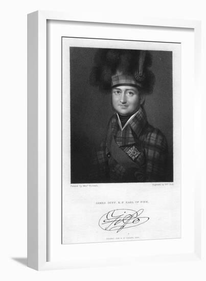 James Duff (1729-180), 2nd Earl of Fife, 1830-W Holl-Framed Giclee Print