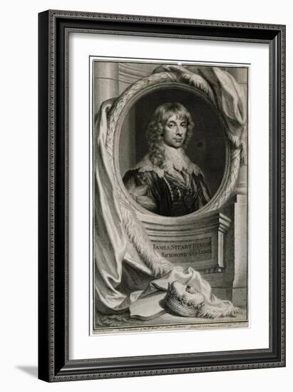 James Duke of Richmond-Sir Anthony Van Dyck-Framed Art Print