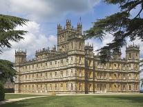 Highclere Castle, Home of Earl of Carnarvon, Location for BBC's Downton Abbey, Hampshire, England-James Emmerson-Photographic Print