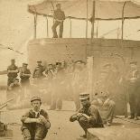 Crew on the Deck of the USS Monitor, 1862-James F. Gibson-Photographic Print