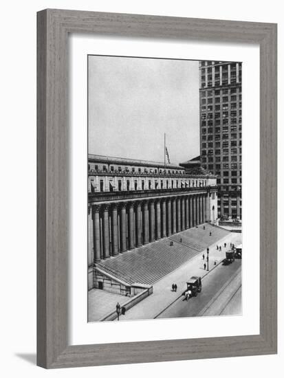 James Farley Post Office Building, New York City, USA, C1930s-Ewing Galloway-Framed Giclee Print