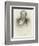 James Fenimore Cooper-Mathew Brady-Framed Giclee Print