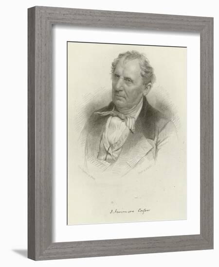 James Fenimore Cooper-Mathew Brady-Framed Giclee Print